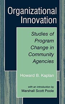 portada Organizational Innovation: Studies of Program Change in Community Agencies (in English)