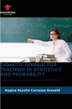 portada Didactic Domain for Teaching in Statistics and Probability (in English)