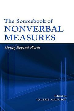 portada the sourc of nonverbal measures: going beyond words