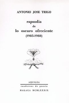 portada Rapsodia de lo Oscuro Ofreciente