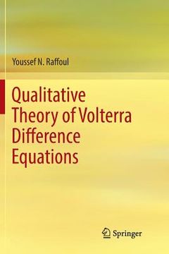 portada Qualitative Theory of Volterra Difference Equations (en Inglés)