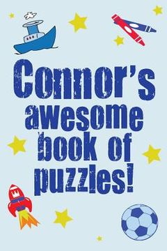 portada Connor's Awesome Book Of Puzzles! (en Inglés)