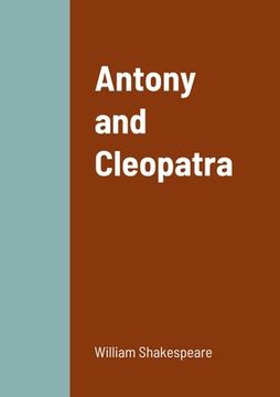 portada Antony and Cleopatra (en Inglés)