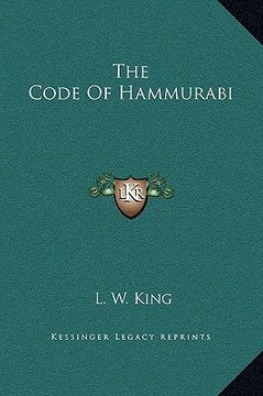 portada the code of hammurabi (en Inglés)