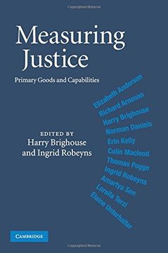 portada Measuring Justice Paperback (en Inglés)