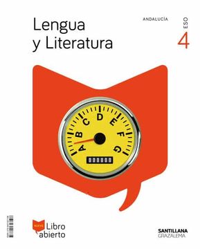portada Lengua y Literatura Libro Abierto 4 eso (in Spanish)