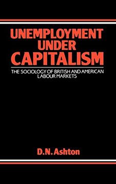 portada Unemployment Under Capitalism: The Sociology of British and American Labour Markets (en Inglés)