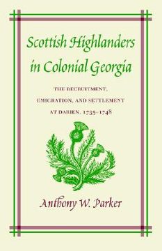 portada scottish highlanders in colonial georgia (en Inglés)