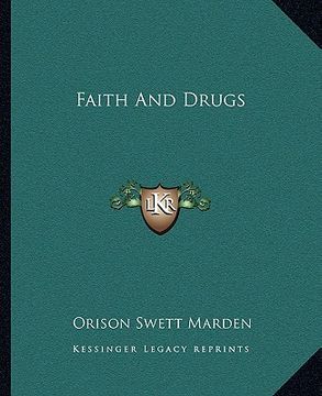 portada faith and drugs (en Inglés)