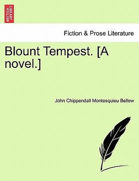portada blount tempest. [a novel.] (in English)