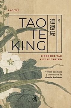 portada Tao te King. Libro del tao y de su Virtud
