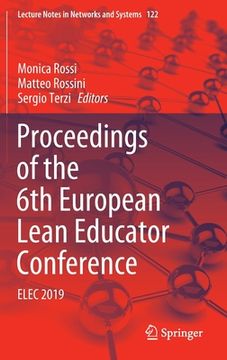 portada Proceedings of the 6th European Lean Educator Conference: Elec 2019 (in English)