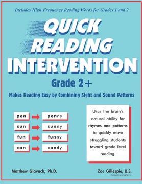 portada Quick Reading Intervention Grade 2+ (in English)