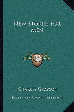 portada new stories for men (en Inglés)