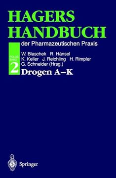 portada Hagers Handbuch der Pharmazeutischen Praxis: Folgeband 2: Drogen a-k
