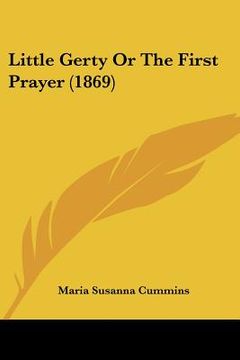 portada little gerty or the first prayer (1869) (en Inglés)