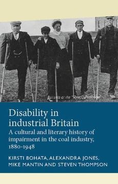 portada Disability in Industrial Britain (Disability History) (en Inglés)