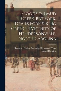 portada Floods on Mud Creek, Bat Fork, Devils Fork & King Creek in Vicinity of Hendersonville, North Carolina