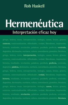 portada Hermeneutica/ Hermeneutics,Interpretacion Eficaz hoy / Effective Interpretation Today (in Spanish)