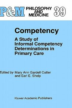 portada competency: a study of informal competency determinations in primary care (en Inglés)