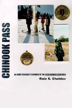 portada chinook pass: an army sergeant's memoir of the 1999 kosovo campaign (en Inglés)