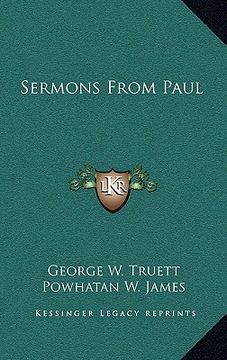 portada sermons from paul (in English)