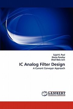 portada ic analog filter design (in English)