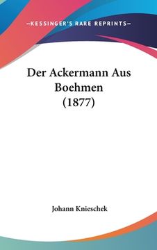 portada Der Ackermann Aus Boehmen (1877) (en Alemán)