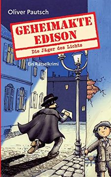 portada Geheimakte Edison: Die Jäger des Lichts - ein Rätselkrimi (in German)