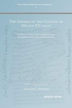 portada The Gnomai of the Council of Nicaea (cc 0021) (en Inglés)