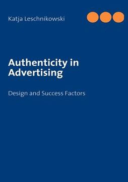 portada authenticity in advertising (en Inglés)
