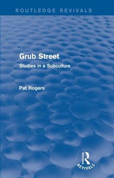 portada Grub Street (Routledge Revivals): Studies in a Subculture