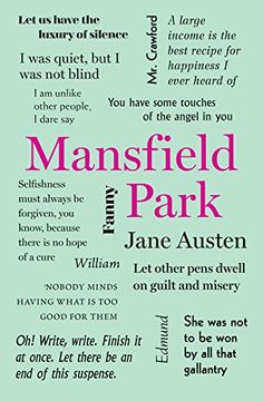 portada Mansfield Park (Word Cloud Classics) (in English)