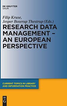 portada Research Data Management - an European Perspective (Current Topics in Library and Information Practice) (en Inglés)
