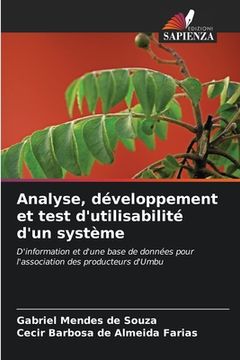 portada Analyse, développement et test d'utilisabilité d'un système (en Francés)