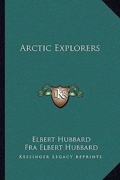portada arctic explorers (en Inglés)