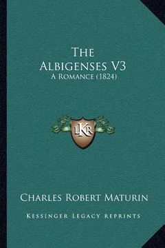 portada the albigenses v3: a romance (1824)
