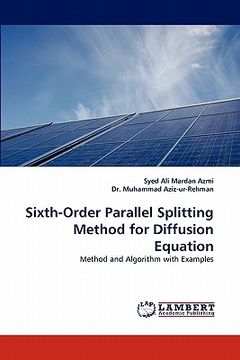 portada sixth-order parallel splitting method for diffusion equation (in English)