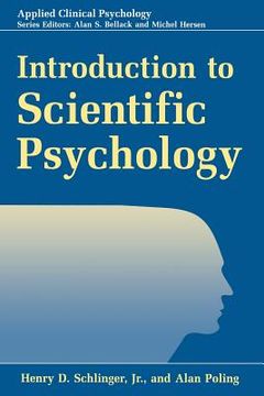 portada Introduction to Scientific Psychology (in English)