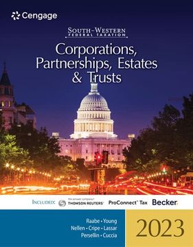 portada South-Western Federal Taxation 2023: Corporations, Partnerships, Estates and Trusts (Intuit Proconnect tax Online & ria Checkpoint, 1 Term Printed Access Card)