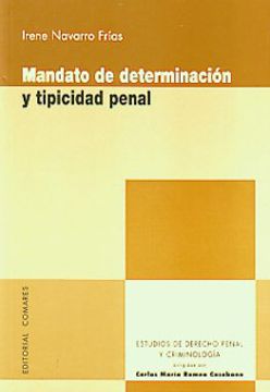 portada Mandato De Determinacion Y Tipicidad Penal