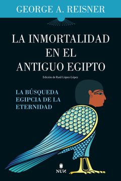 portada La Inmortalidad en el Antiguo Egipto (in Spanish)