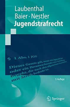 portada Jugendstrafrecht (en Alemán)