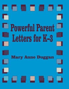 portada powerful parent letters for k-3 (en Inglés)