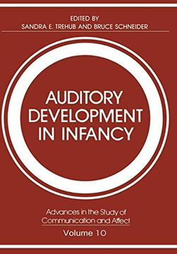 portada Auditory Development in Infancy (in English)