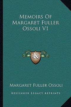 portada memoirs of margaret fuller ossoli v1