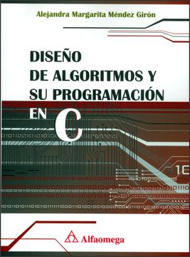 portada Diseño de Algoritmos y su Programación en c. Mendez (in Spanish)