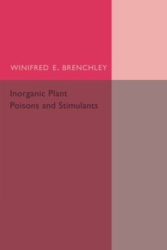 portada Inorganic Plant Poisons and Stimulants (en Inglés)