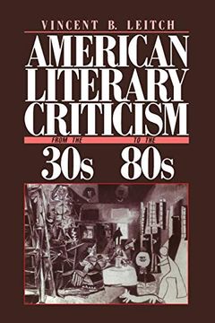 portada American Literary Criticism From the Thirties to the Eighties 