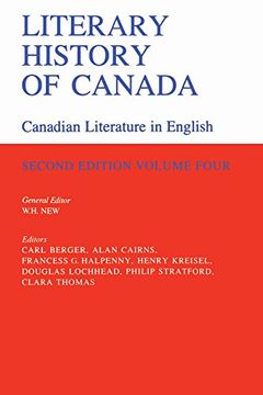 portada Literary History of Canada: Canadian Literature in English, Volume iv (Second Edition) (en Inglés)